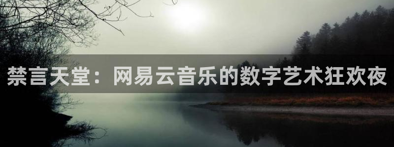omofun官方下载：禁言天堂：网易云音乐的数字艺术狂欢夜